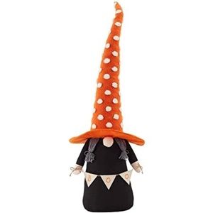 Mud Pie Large Gnome Witch Holding ‘BOO’ sign